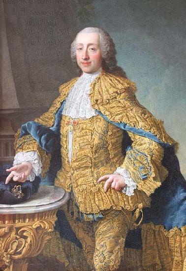 unknow artist Portrait of Wenzel Anton, Prince of Kaunitz-Rietberg France oil painting art